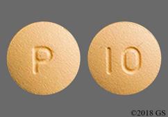 Beige Round 10 And P - Prasugrel 10mg Tablet