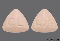White Triangle Cl And 426 - Entecavir 0.5mg Tablet