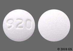 White Round 920 - Entecavir 0.5mg Tablet