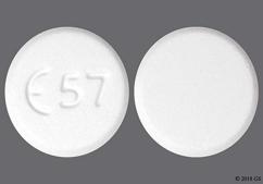 White Round E57 - Amlodipine Besylate 10mg Tablet