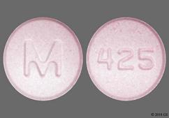 Pink Round M And 425 - Olmesartan Medoxomil / Hydrochlorothiazide 40mg-25mg Tablet
