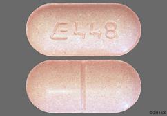 Pink Oblong E448 - Metaxalone 800mg Tablet
