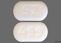 White Oval 499 And Sz - Ezetimibe 10mg Tablet
