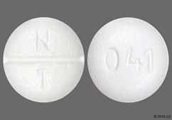 White Round N T And 041 - Labetalol Hydrochloride 100mg Tablet