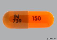 Orange And Tan N 739 150 - Mexiletine Hydrochloride 150mg Capsule