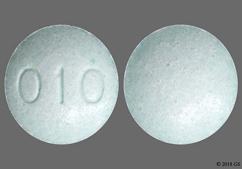 Green Round 010 - Chlorthalidone 25mg Tablet