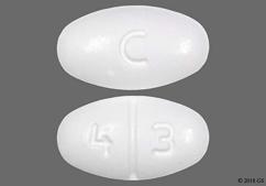 White Oval C And 4 3 - Torsemide 20mg Tablet