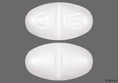 White Oblong G 6 - Gabapentin 600mg Tablet