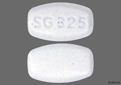 Blue Modified Rectangle Sg 325 - Aripiprazole 5mg Tablet