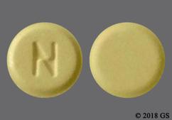 Yellow Round N - Chlorthalidone 25mg Tablet