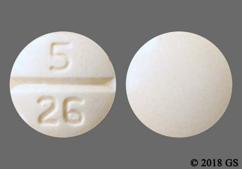 Yellow Round 5 26 - Bumetanide 1mg Tablet