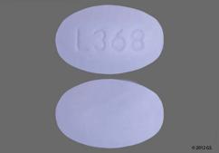 Blue Oval L368 - GNP Naproxen Sodium 220mg Caplet