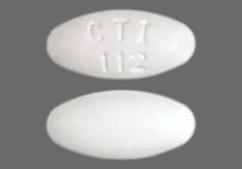 White Oval Cti 112 - Acyclovir 400mg Tablet