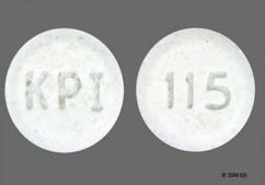White Round 115 And Kpi - Liothyronine Sodium 5mcg Tablet