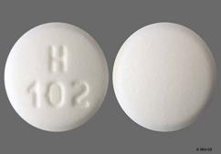 White Round H 102 - Metformin Hydrochloride 500mg Tablet