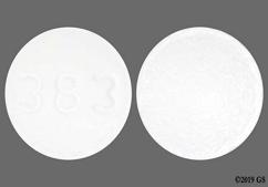 White Round 383 - Exemestane 25mg Tablet