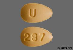 Yellow Tear 287 And U - Tadalafil 5mg Tablet