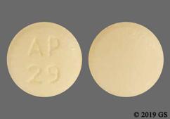 Yellow Round Ap 29 - Solifenacin Succinate 10mg Tablet