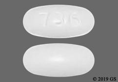 White Oval 736 - Voriconazole 200mg Tablet