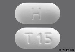 White Oblong H And T15 - Tadalafil 20mg Tablet