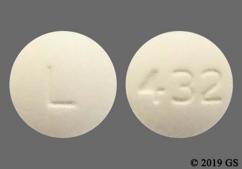 Pink Round 432 And L - Solifenacin Succinate 10mg Tablet
