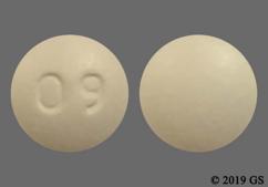 Pink Round 09 - Solifenacin Succinate 10mg Tablet