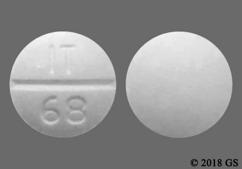 White Round It 68 - Cyproheptadine Hydrochloride 4mg Tablet