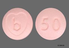Pink Round 50 And B - Bisoprolol Fumarate / Hydrochlorothiazide 5mg-6.25mg Tablet