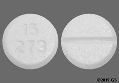 White Round 15 273 - Morphine Sulfate 15mg Tablet