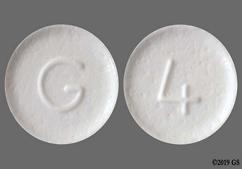 White Round 4 And G - Ondansetron 4mg Orally Disintegrating Tablet