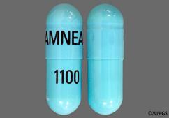 Blue Amneal 1100 - Doxycycline Hyclate 100mg Capsule