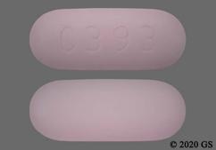 Pink Oblong C393 - Deferasirox 360mg Tablet