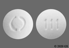 White Round O And 111 - Carisoprodol 350mg Tablet