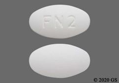 White Oval Fn2 - Fenofibrate 160mg Tablet