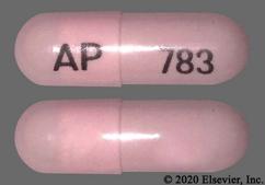 Pink Ap 783 - Terazosin Hydrochloride 5mg Capsule