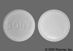 White Round S047 - Acyclovir 400mg Tablet