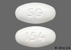 Yellow Oval Sg And 154 - Atorvastatin Calcium 40mg Tablet