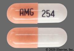 Pink And White Amg 254 - Temozolomide 100mg Capsule