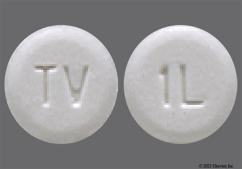 White Round 1L And Tv - Liothyronine Sodium 5mcg Tablet