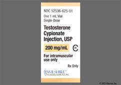 colorless - Testosterone Cypionate 200mg / mL in Oil for Injection