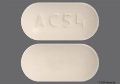White Oblong Ac54 - Hydroxychloroquine Sulfate 200mg Tablet