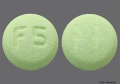 Green Round F5 - Fluphenazine Hydrochloride 5mg Tablet