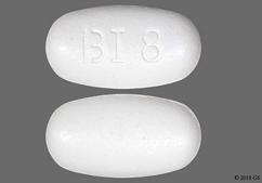 White Oblong Bl 8 - Ibuprofen 800mg Tablet