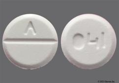 White Round 041 And Logo - Midodrine Hydrochloride 5mg Tablet