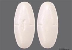 White Oval 1 - Gemfibrozil 600mg Tablet