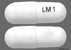 White Lm1 - Loperamide Hydrochloride 2mg Capsule