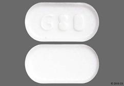 White Oblong G80 - Ezetimibe 10mg Tablet