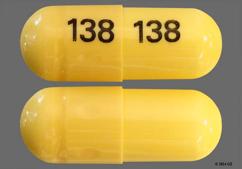 Yellow 138 138 - Gabapentin 300mg Capsule