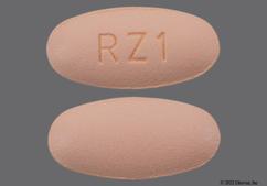 Orange Oval Rz1 - Ranolazine 500mg Extended-Release Tablet