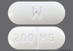 White Oblong M And 200 Mg - Modafinil 200mg Tablet